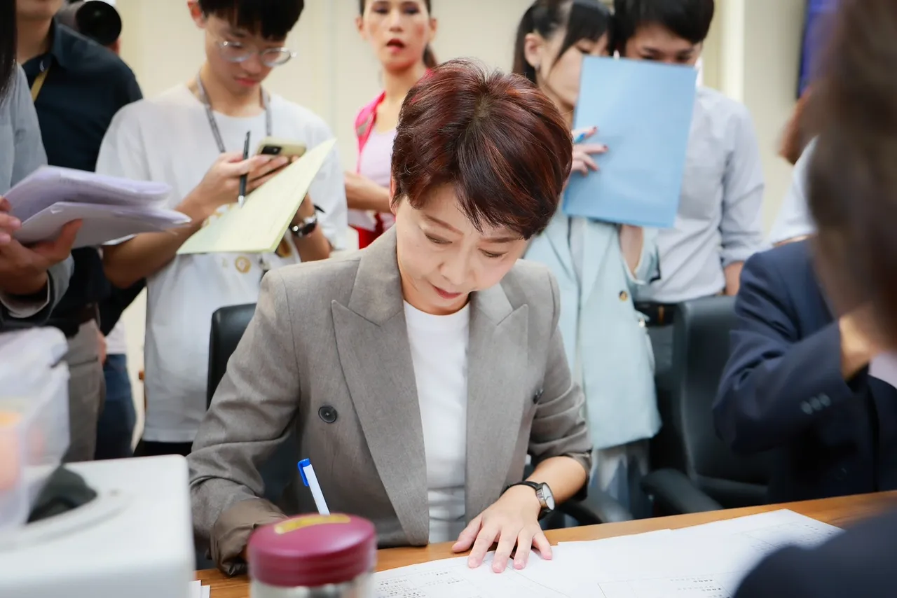 民进党立委陈亭妃。读者提供