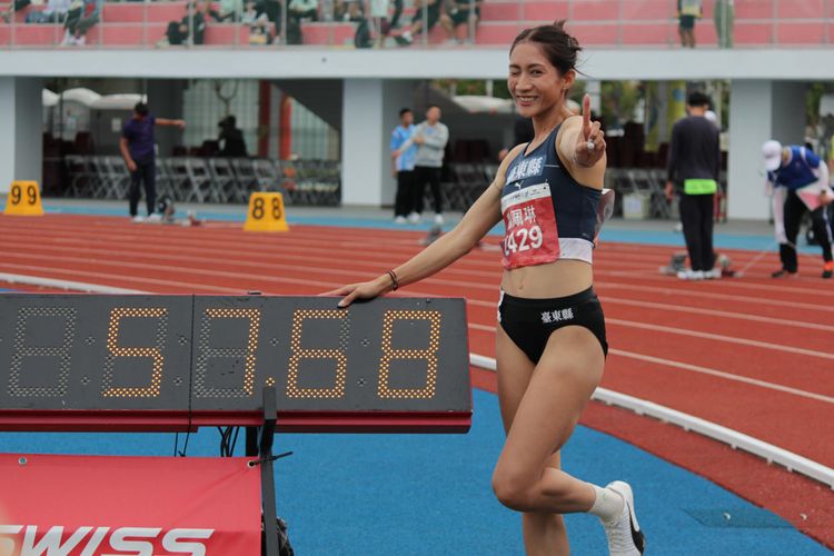 「跨欄女神」全運奪金衛冕刷新大會紀錄 再達亞運參賽標準!