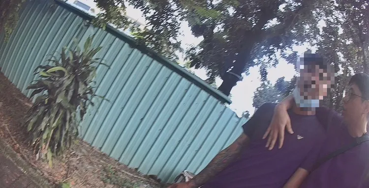 郭男涉嫌販毒遭警方逮捕。翻攝畫面