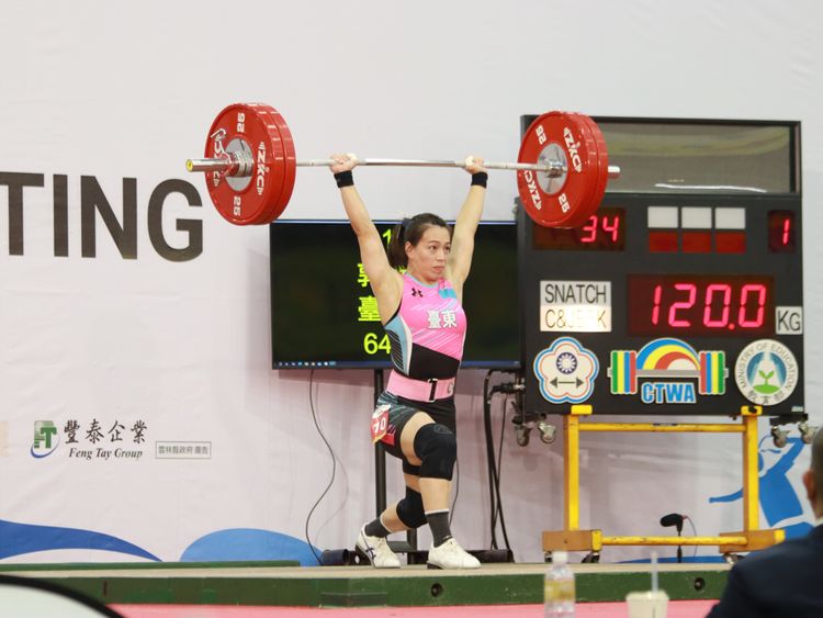 郭婞淳哭了！全運會終於突破挺舉130公斤　7連霸喜極而泣