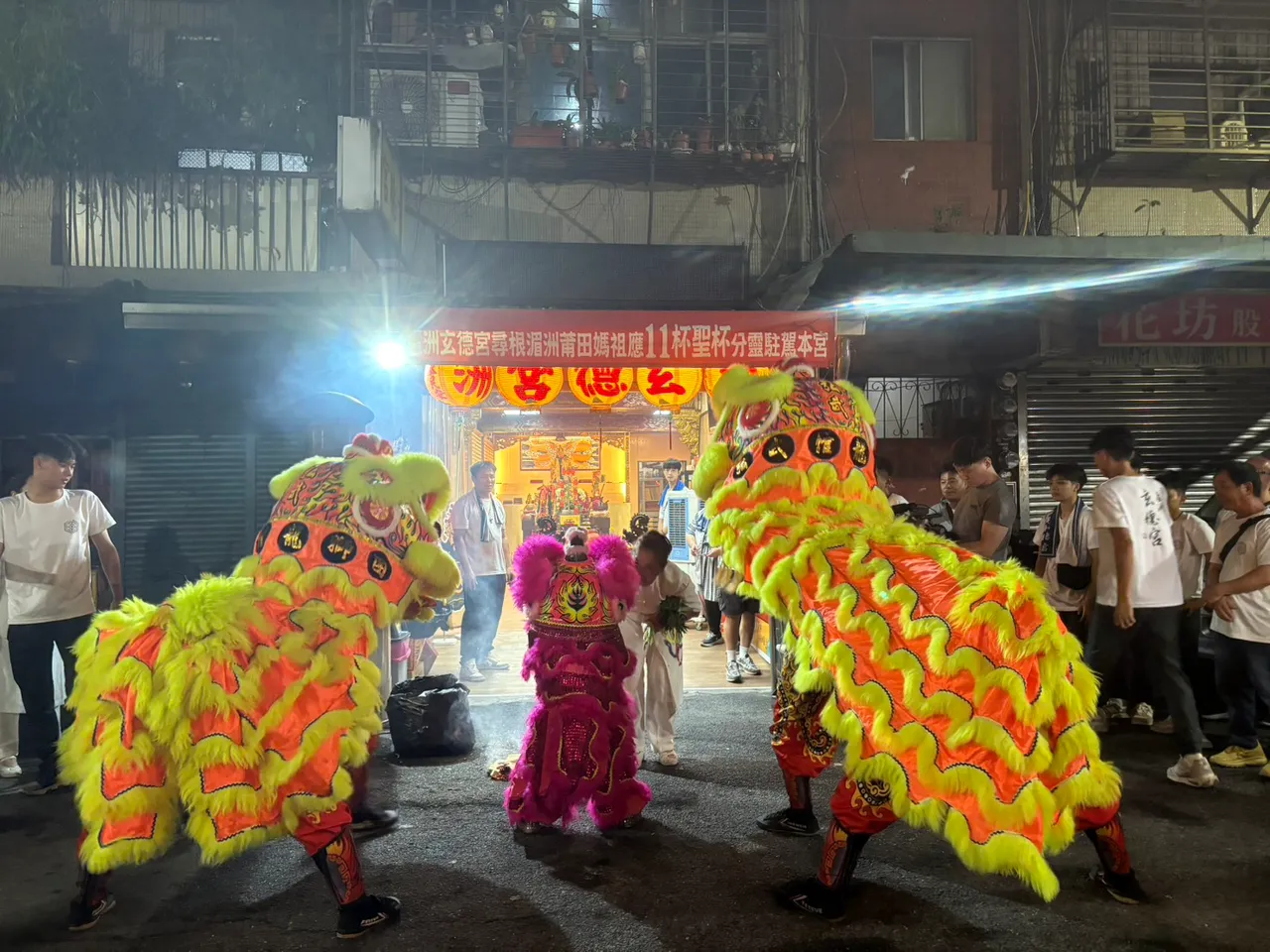 玄德宫现场活动聚集人潮。庙方提供