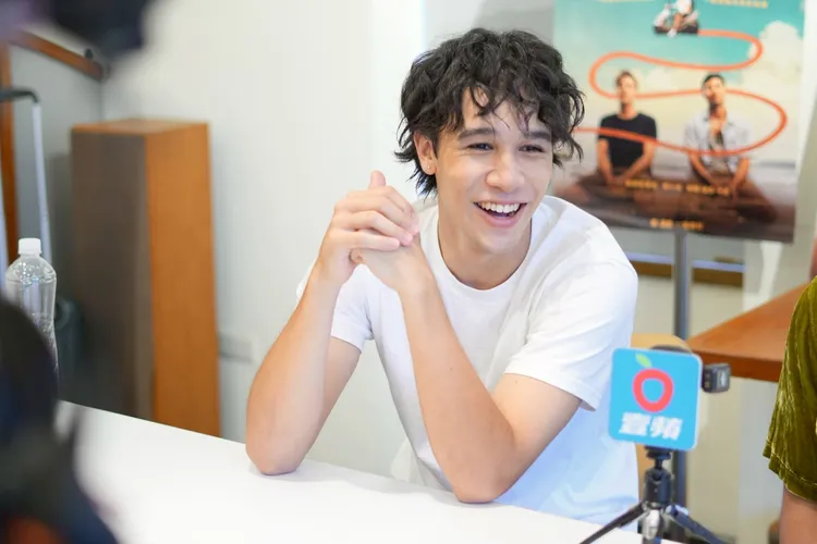 納曜第一次演電影就露屁股。彭欣偉攝