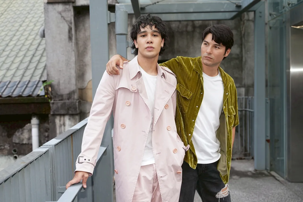 凤小岳和纳曜在片中饰演同父异母的兄弟。彭欣伟摄