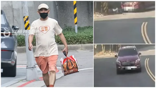 黃子佼肇逃影片曝光!車撞傷女騎士 沒停車就跑了