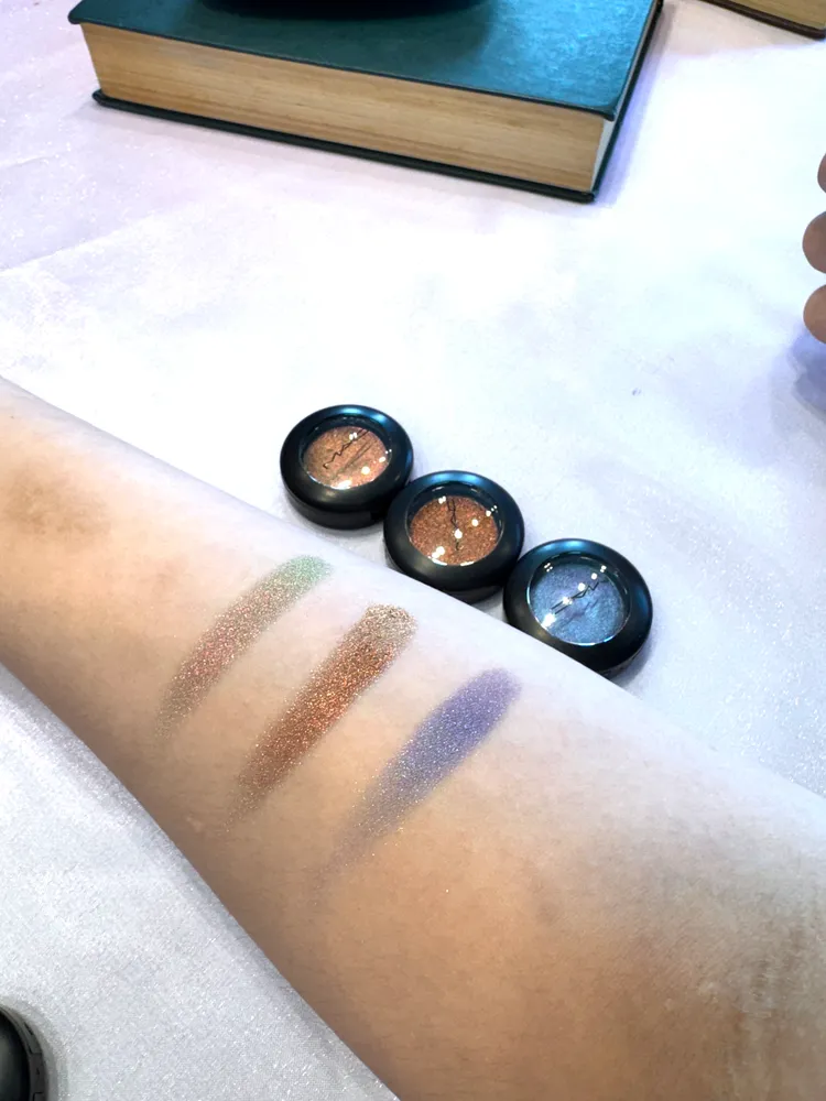 M.A.C時尚焦點眼影（幻光），各980元。張家玲攝