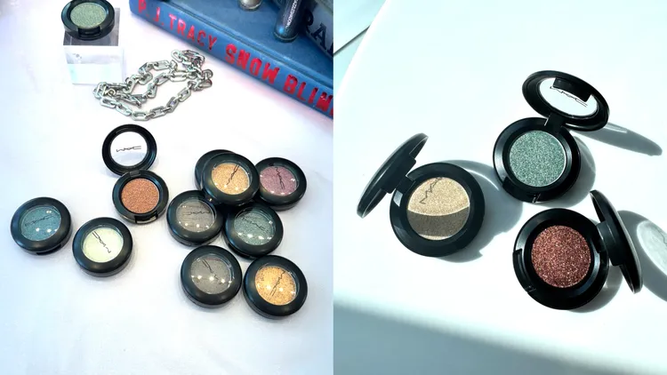 M.A.C時尚焦點眼影，各980元。張家玲攝