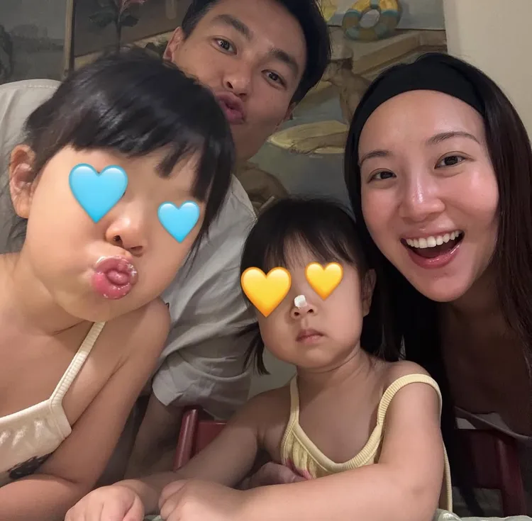 楊祐寧和老婆阿梅有兩個寶貝女兒，還是保有夫妻空間。翻攝楊祐寧IG