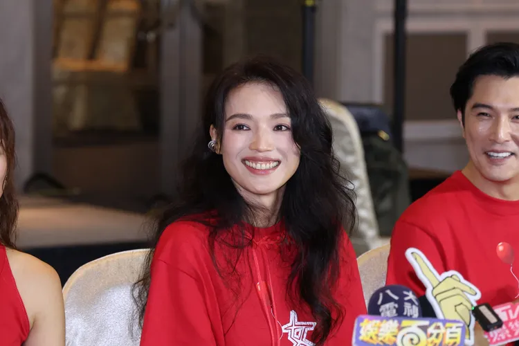 舒淇出席《女孩》记者会。庄宗达摄