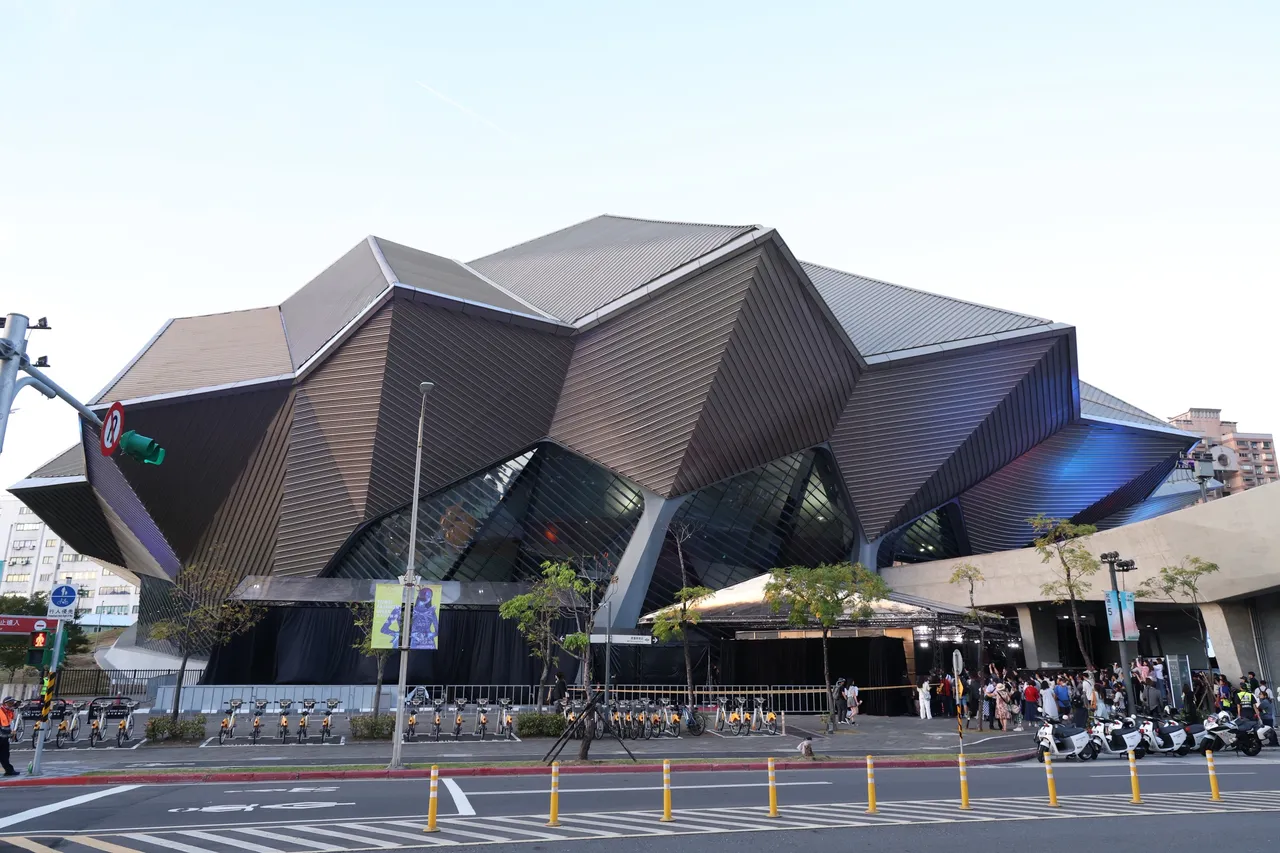 金钟60在台北流行音乐中心举行。摄影中心摄