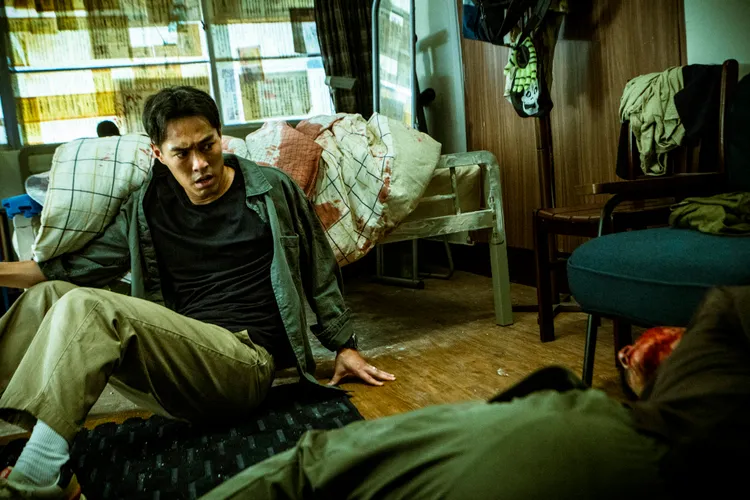 楊祐寧在劇中被逼真的中邪戲嚇得不輕。天予電影提供