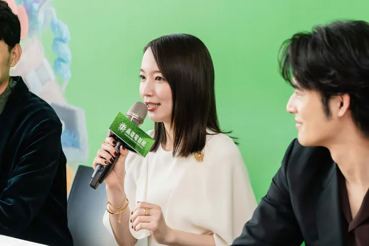 吉岡里帆會穿夾腳拖外出。高雄電影節提供