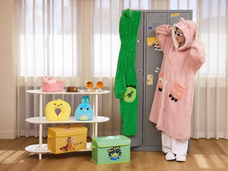 第二波10/1開賣，聚焦居家生活好物，讓溫馨的家被超萌角色包圍。業者提供