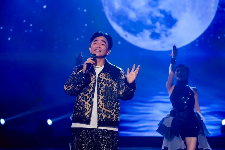 吳宗憲難得深情演唱。民視提供