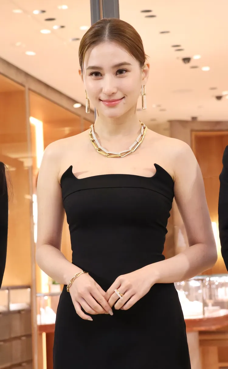 「賭王千金」何超蓮今日出席Hearts On Fire開幕活動。莊宗達攝