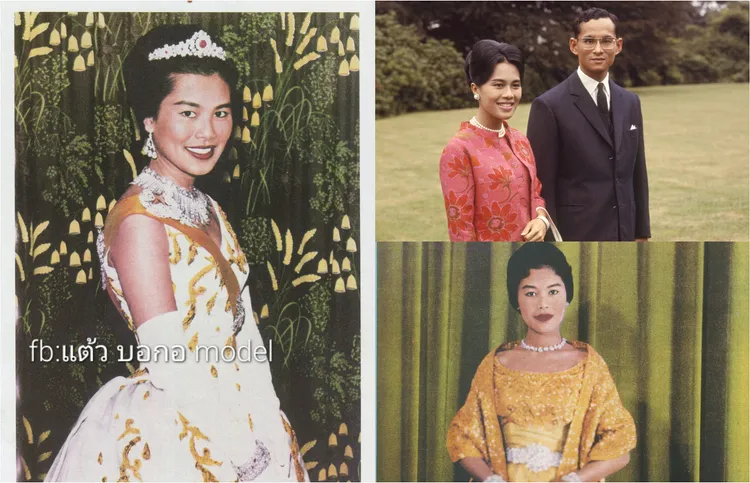 泰国王太后诗丽吉年轻时的美貌、气质与品味都引起各国媒体关注。翻摄X、路透