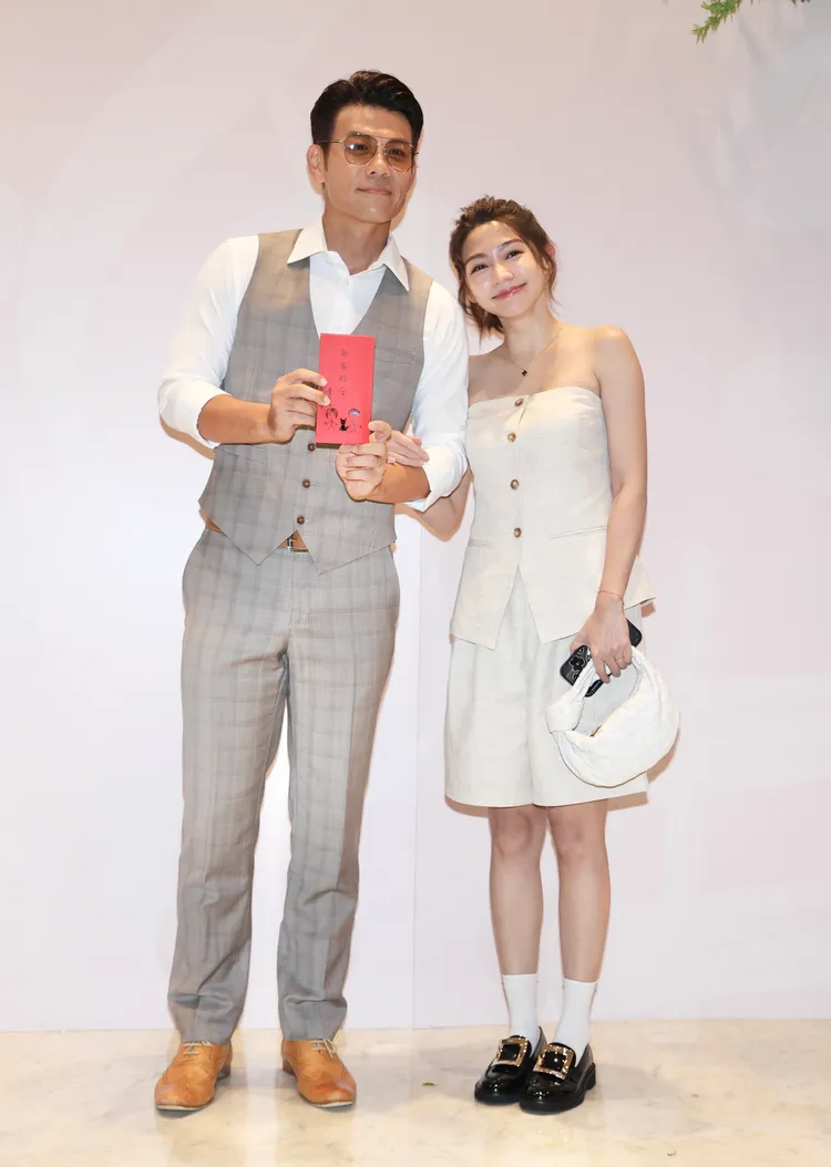 陳志強和曾智希今年8月間參加林逸欣的婚禮。彭欣偉攝