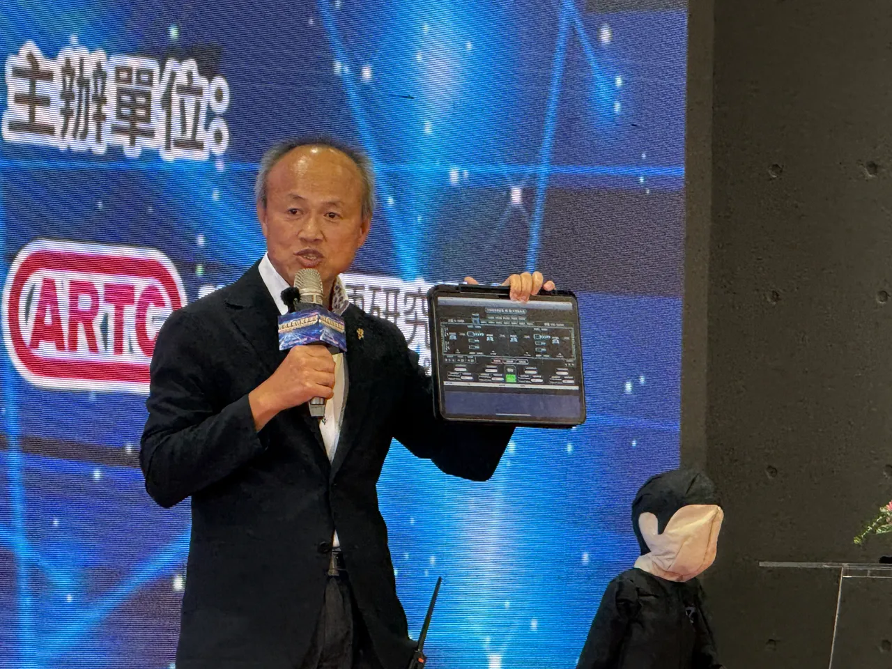 车辆中心自驾场域负责人黄品诚协理。吕承哲摄