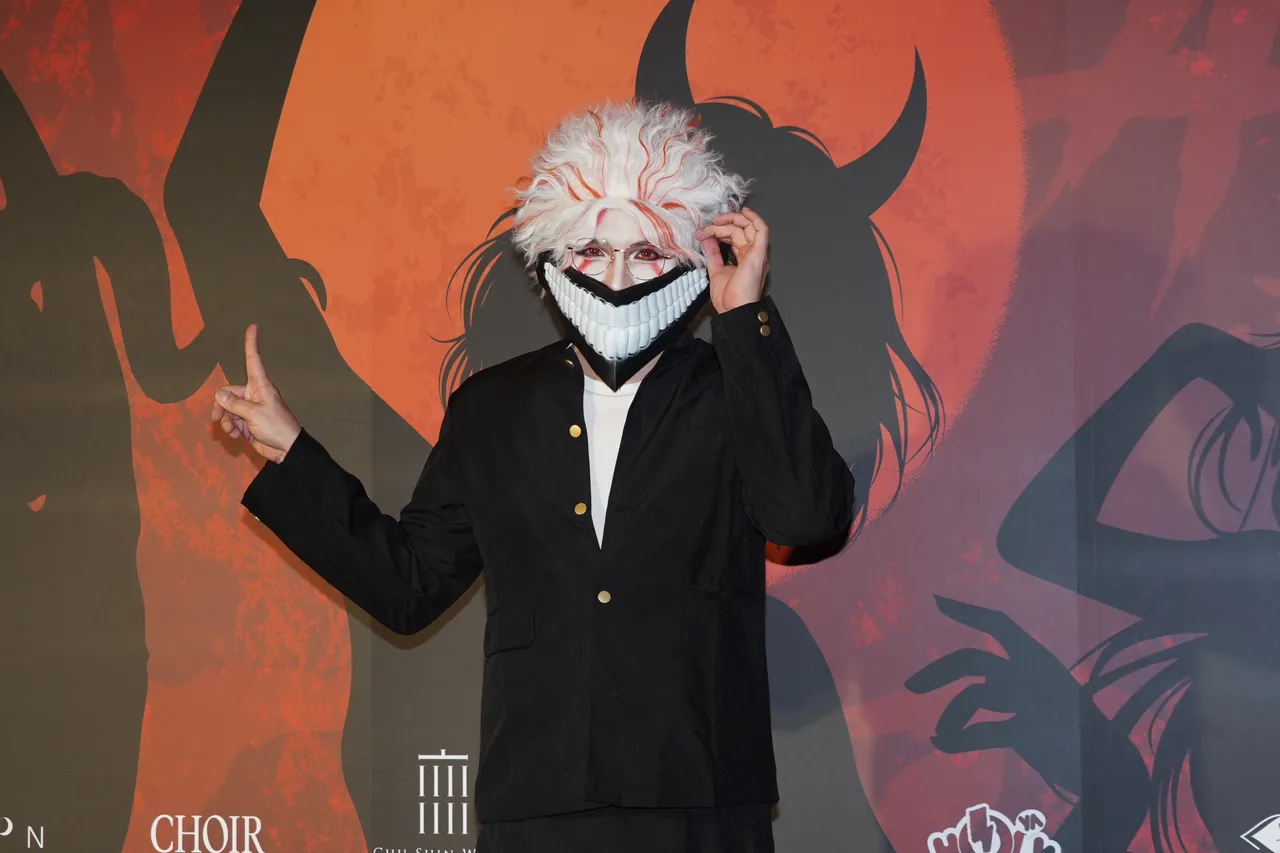 凯渥老板扮成经典动漫角色。摄影中心摄