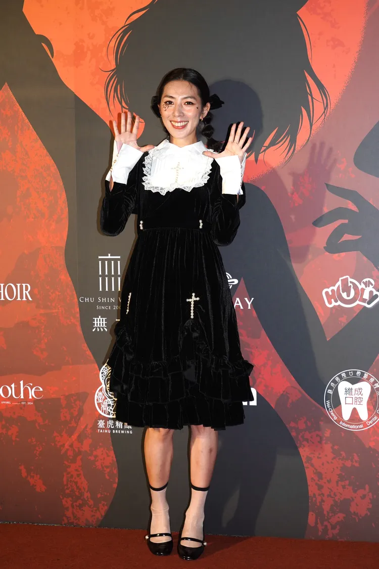 林辰唏難得裝可愛。攝影中心攝