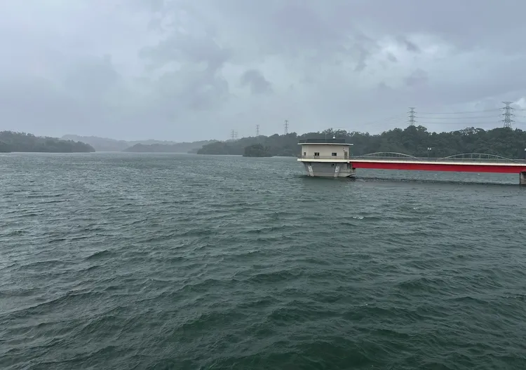 寶二進水量510萬噸。北分署提供