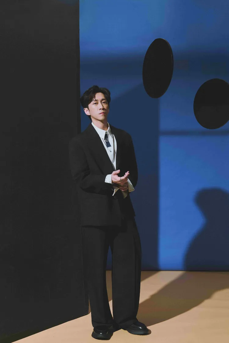 陳漢典被網友大讚愈來愈帥。品牌提供