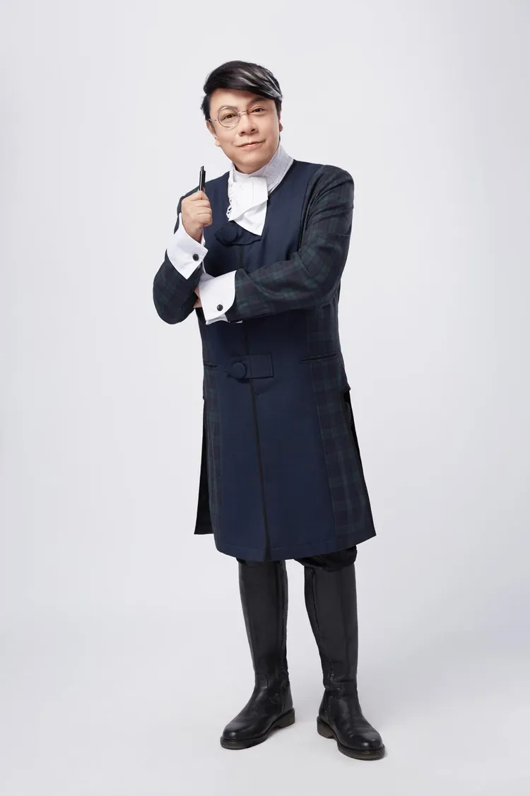 蔡康永當小S最堅強的依靠。三立提供