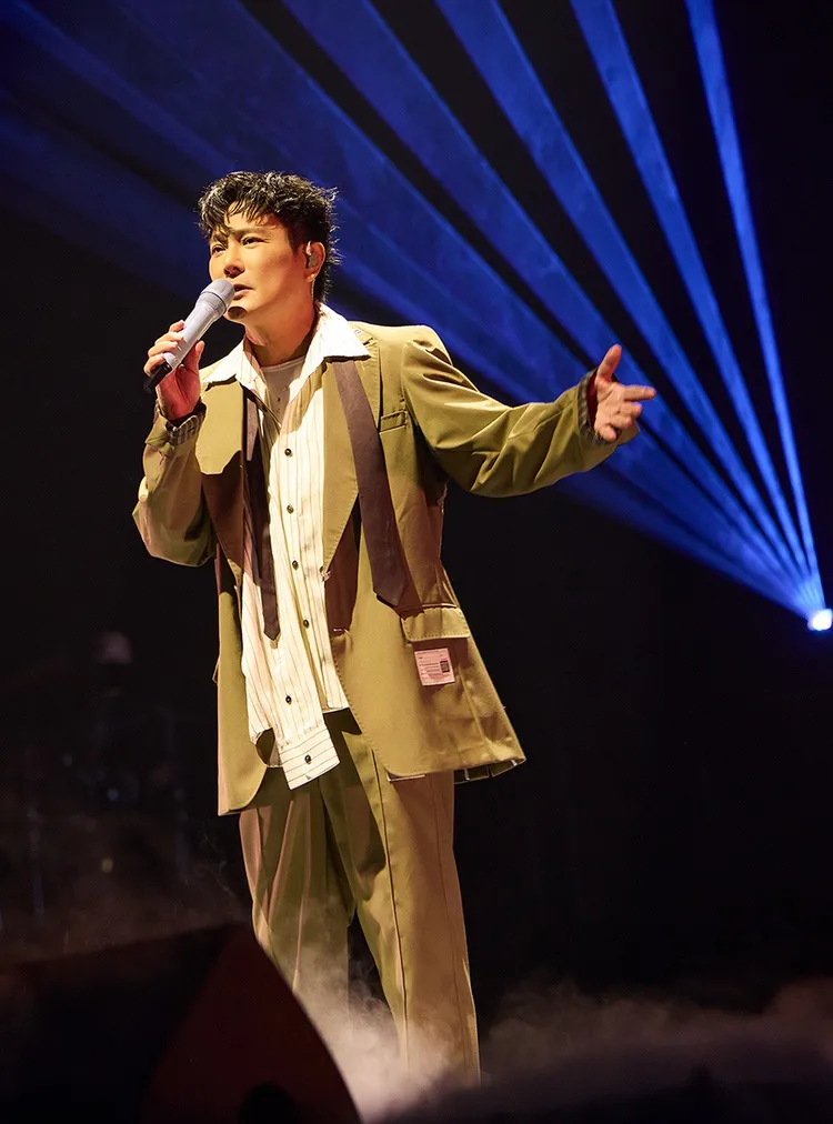 張信哲日前溫哥華開唱。潮水音樂提供