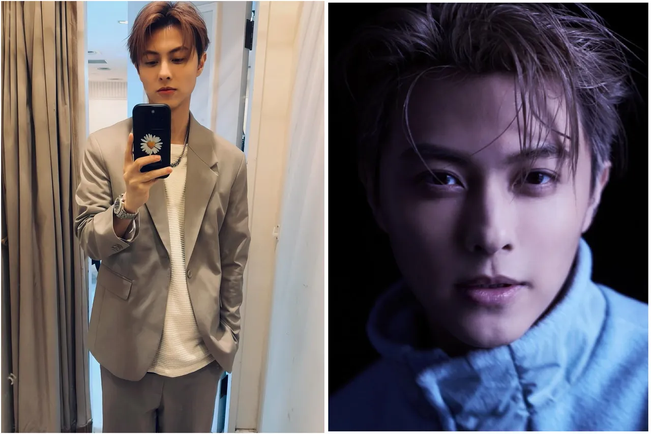 王子从偶像男团「棒棒堂」出身,日系花美男的外型电晕无数少女。翻摄《王子 邱胜翊》粉丝页