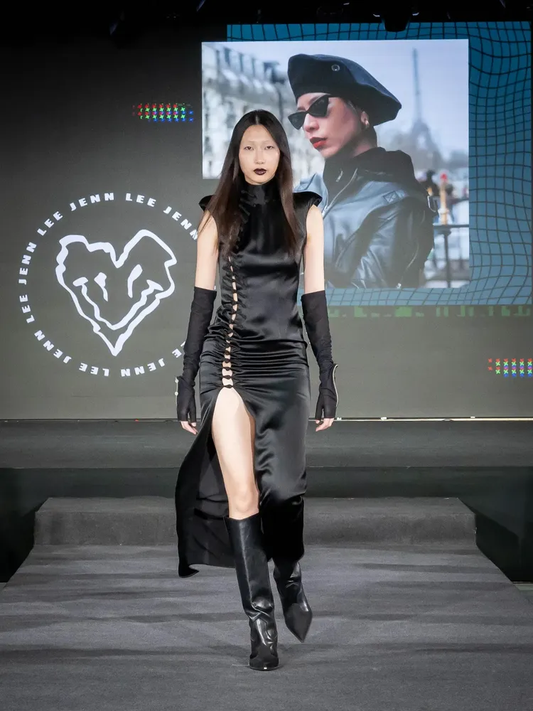 JENN LEE在台北時裝周SS26展前記者會搶先釋出的作品。台北時裝周提供