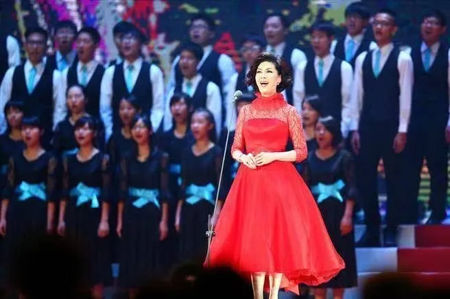 白嘉莉曾是雙十國慶國歌領唱嘉賓。白嘉莉提供
