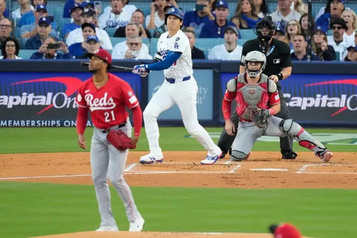 大谷翔平季後賽首打席就「暴力開轟」!擊球初速寫神紀錄