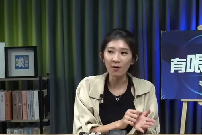 國民黨發言人李明璇。截取自中天電視直播