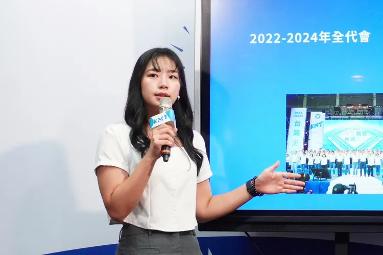 国民党发言人杨智伃。文传会提供