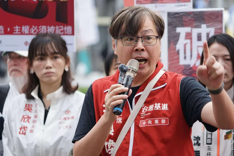 台湾基进党主席王兴焕。台湾基进提供