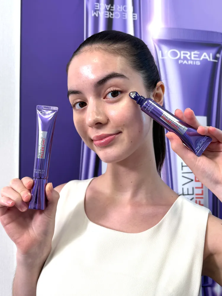 巴黎萊雅紫熨斗MAX（左，30ml／1339元）與冰熨斗MAX（右，30ml／1539元）。張家玲攝