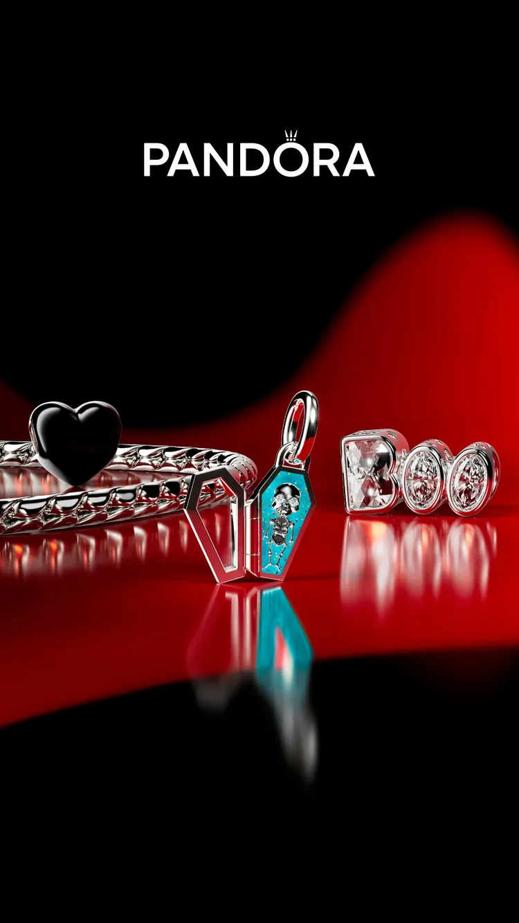 PANDORA推出迪士尼《聖誕夜驚魂》系列。品牌提供