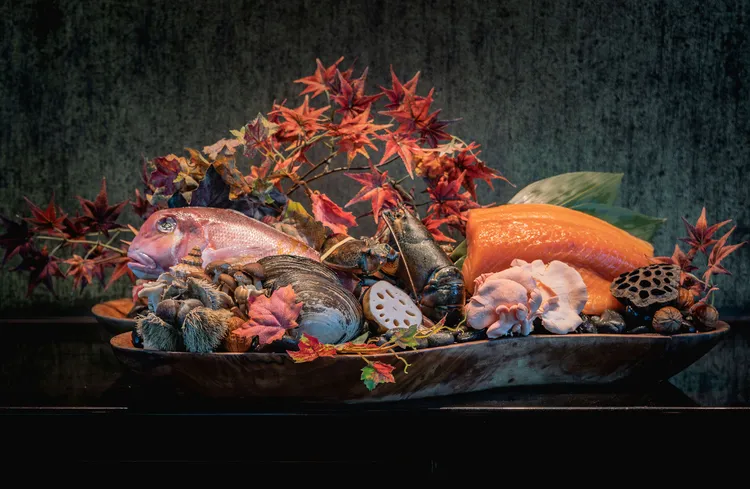 Ukai-tei Kaohsiung秋季菜單全新登場 以「秋之恩惠」主題詮釋台灣風土與日本職人精神。業者提供