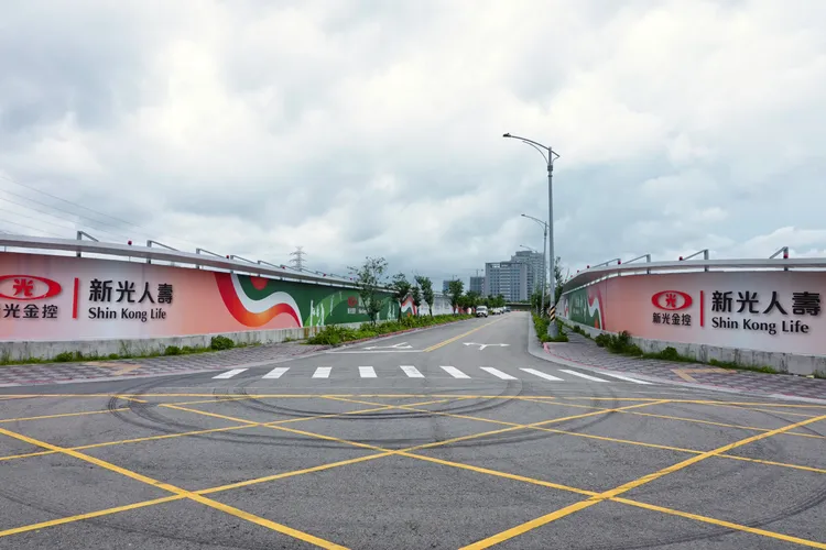 輝達台灣總部卡關，圖為新光人壽北士科T17、T18基地。莊宗達攝