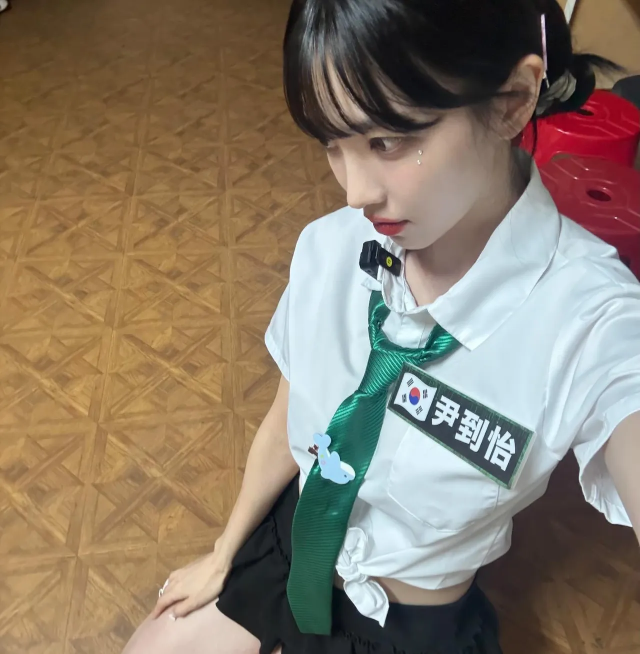 尹到怡透露不敢吃芋头。翻摄尹到怡Threads