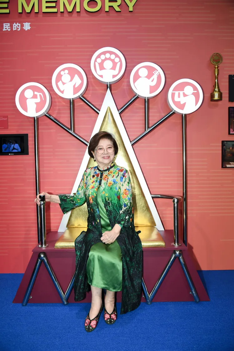 86歲陳淑芳身體依然健壯。三立提供