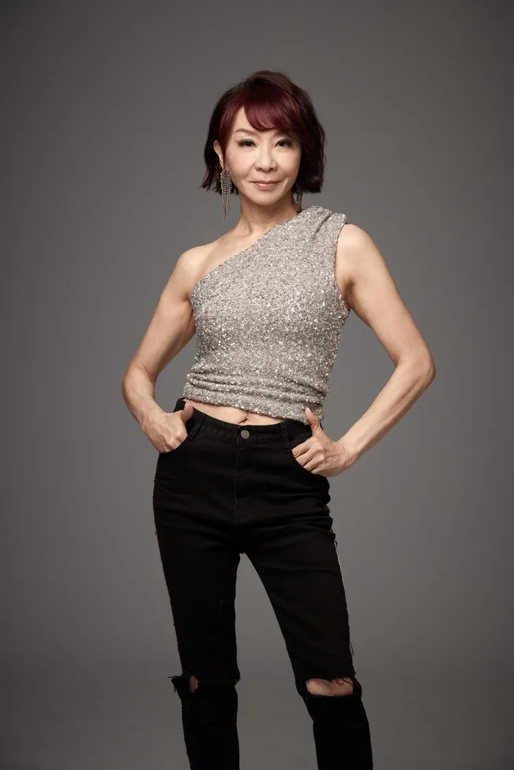 范怡文出道40年，保養得宜。翰森娛樂提供