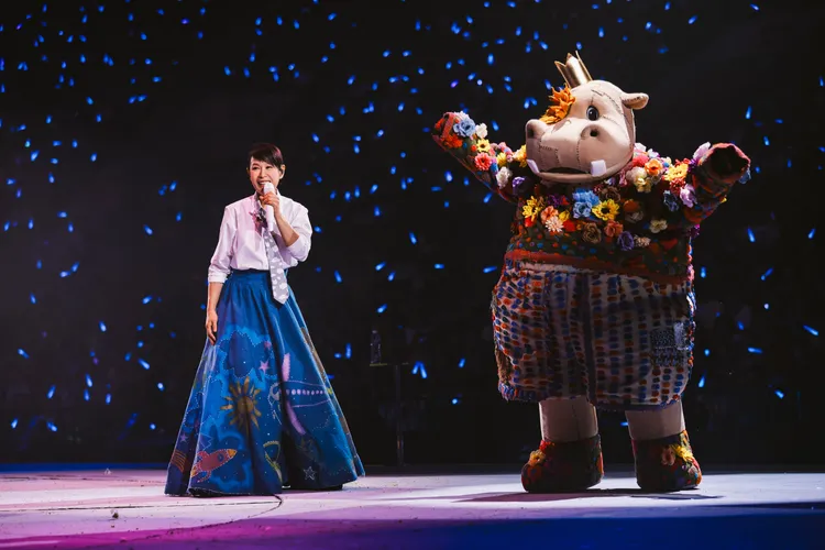 劉若英演唱會改版升級，打趣緊張宛如第一場。相信音樂提供