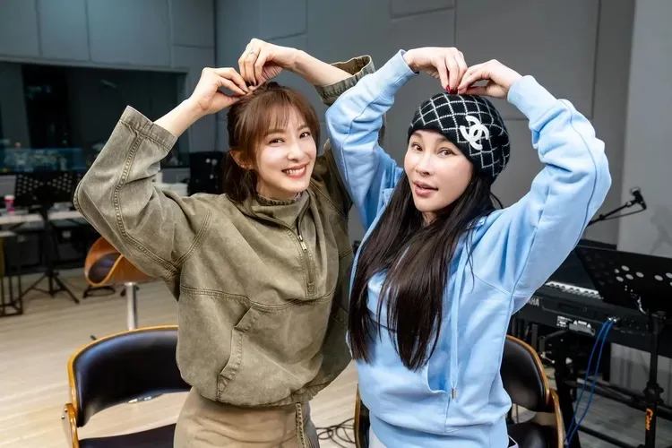 賴雅妍與温嵐私下擁有好交情。TVBS提供