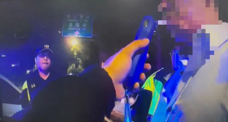 劉男酒測值達0.57mg/L。警方提供