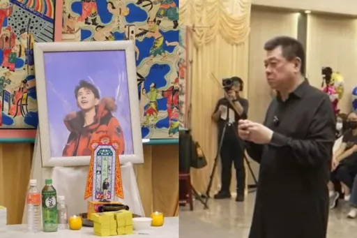 孙德荣替「儿子」于朦胧举办安魂法会 下跪祭拜喊「我这个没用的爸爸」