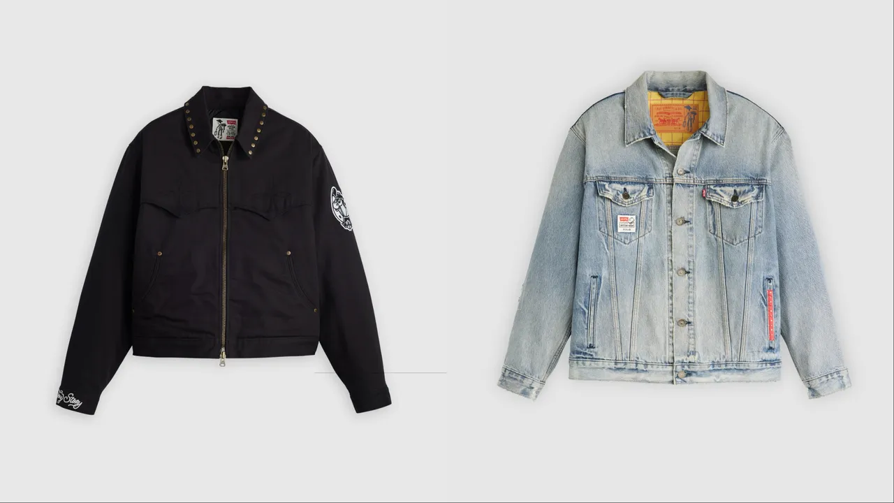 Levi’s® x Toy Story西部夹克外套(左)8900元、Type III丹宁夹克外套(右)4900元。品牌提供