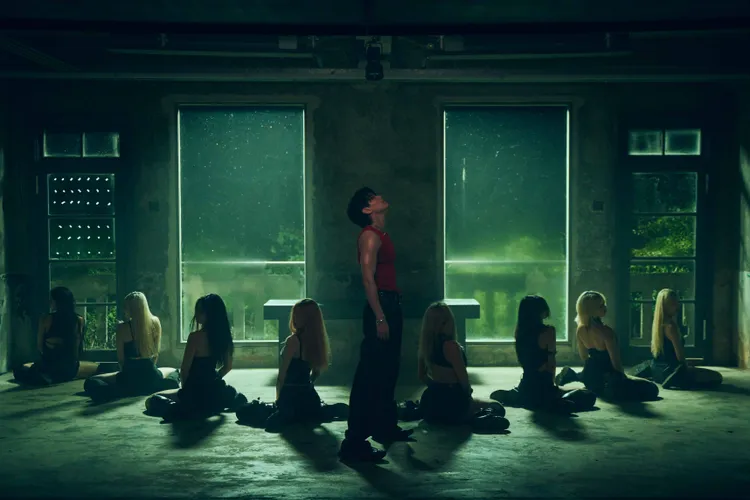 邱宇辰〉MV尺度升級！自願被導演扒光展現野性。百鴻揚娛樂提供