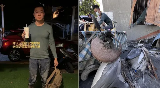 黄大谦花莲人默默回故乡铲土!超低调一直挖被夸爆 加码捐频道分润