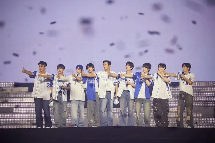 Super Junior巡回演唱会「Super Show 10」快闪打卡区11月12日起在台北大巨蛋登场。翻摄SJ IG