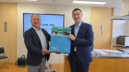 基隆市長謝國樑赴日取經 推動崁仔頂魚市轉型升級